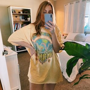 Urban Outfitters Oversized Van Halen Tee